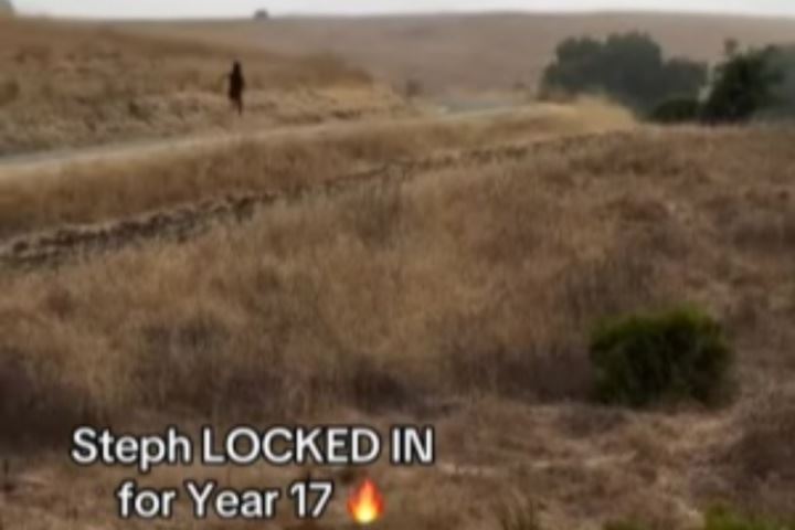 第17年！库里进行户外训练 网友：这就是为什么他移动能力这么强~