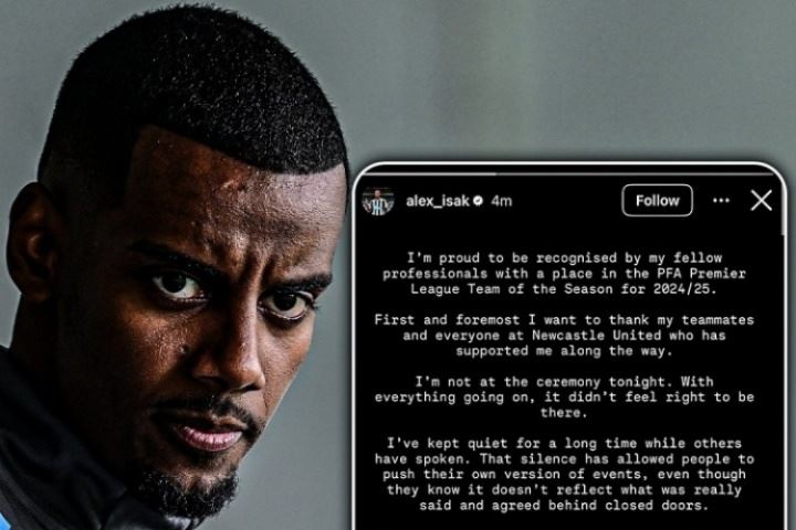 史诗大戏！伊萨克闹转会时间线：7月罢训8月闹掰，持续已超1个月